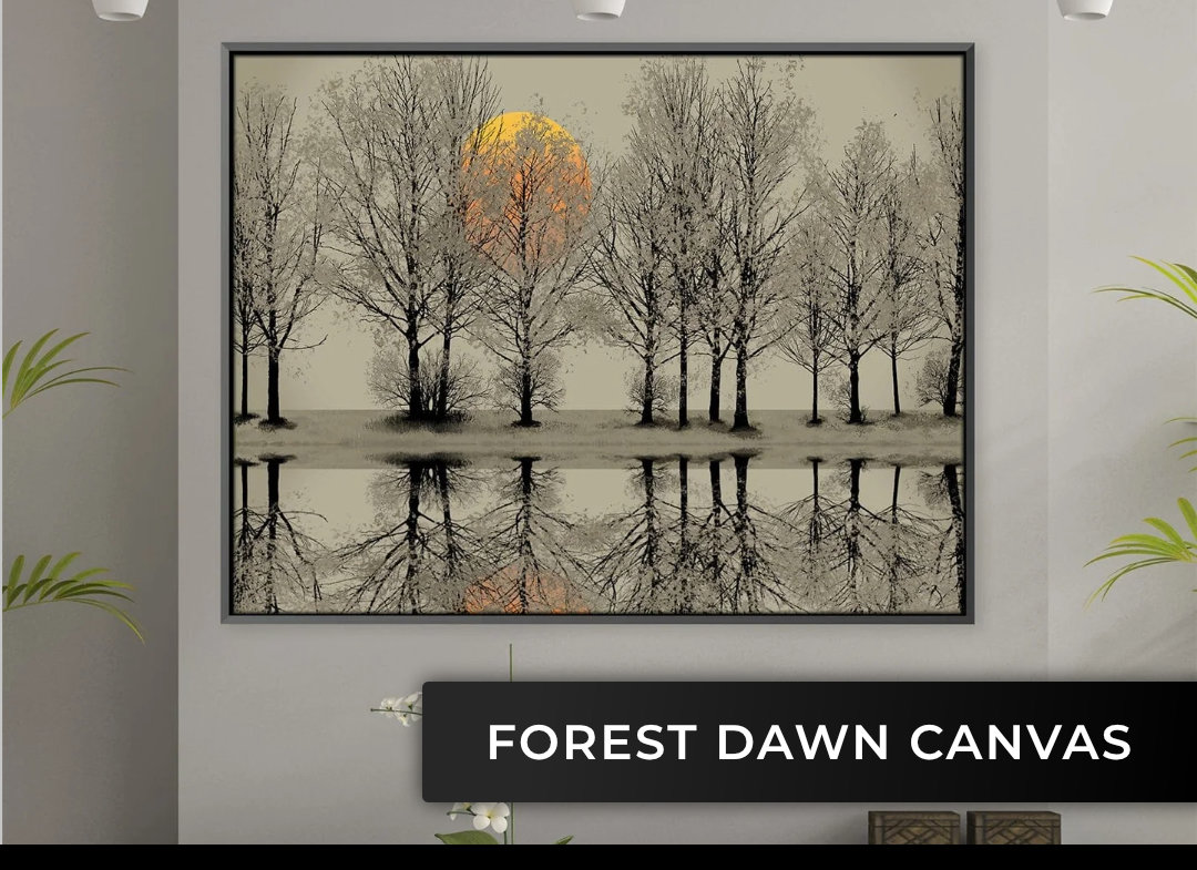 Forest Dawn Canvas