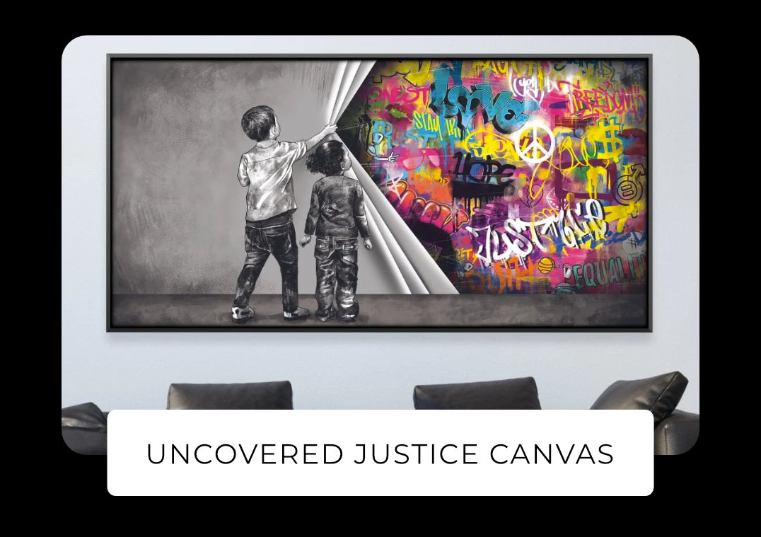 Uncovered Justice Canvas