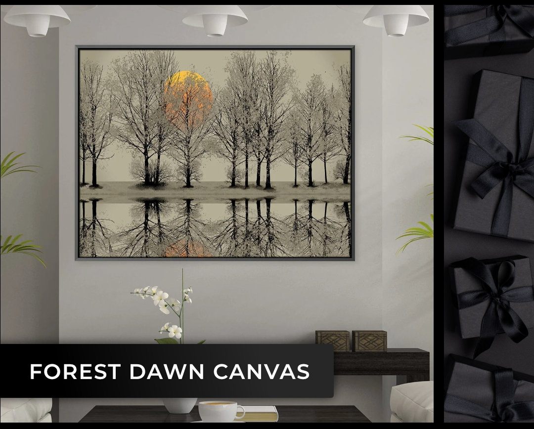 Forest Dawn Canvas