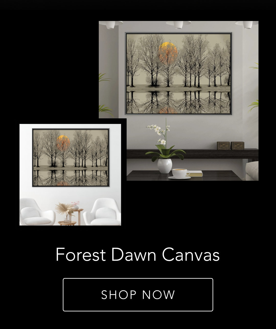 Forest Dawn Canvas