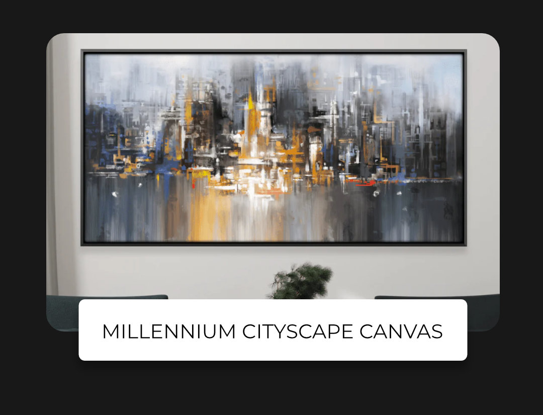 Millennium Cityscape Canvas