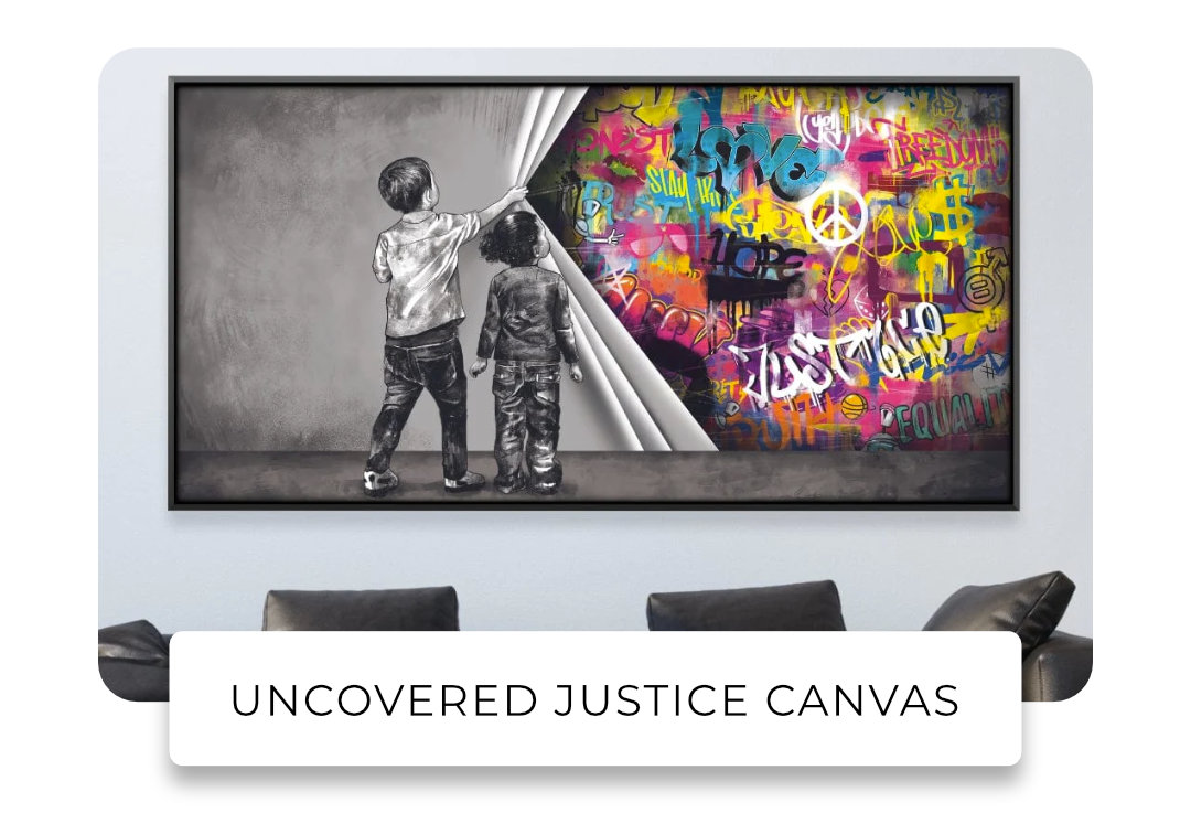 Uncovered Justice Canvas