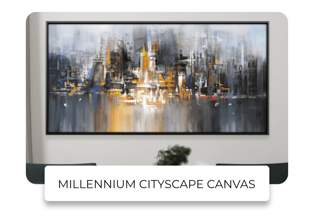 Millennium Cityscape Canvas