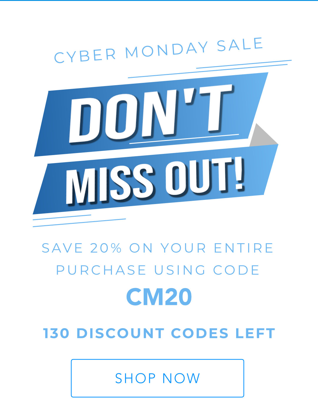 Don't Miss Our Cyber Monday Sale!