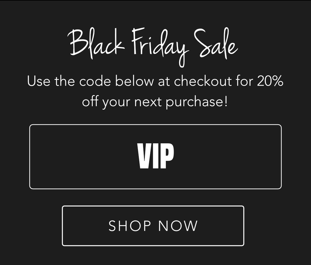 Black Friday Sale