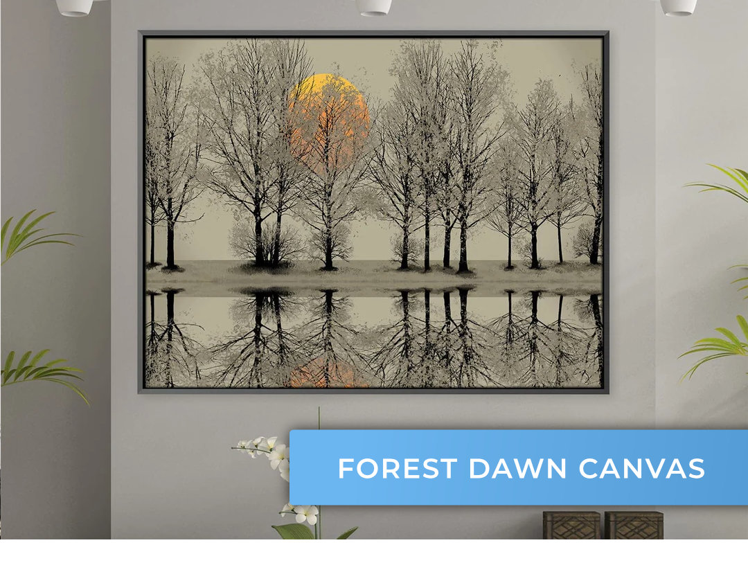 Forest Dawn Canvas