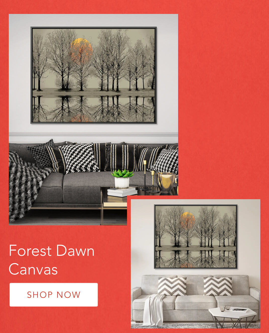 Forest Dawn Canvas