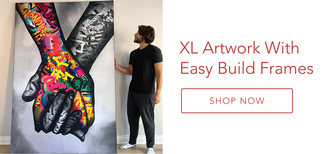 XL Artwork with Easy Build Frames