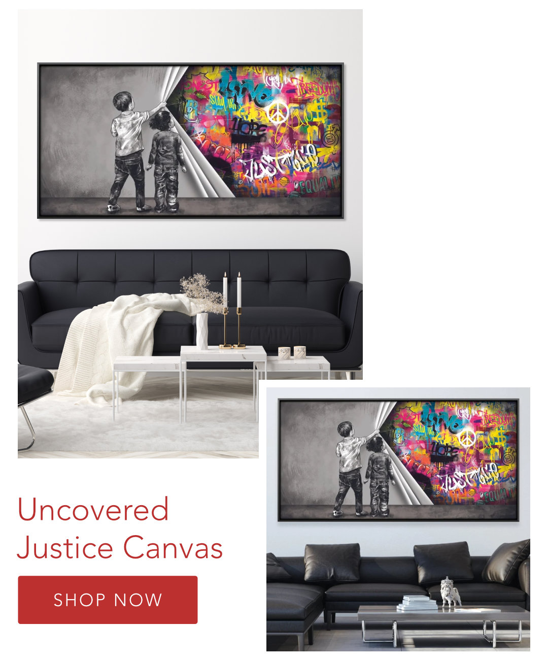 Uncovered Justice Canvas