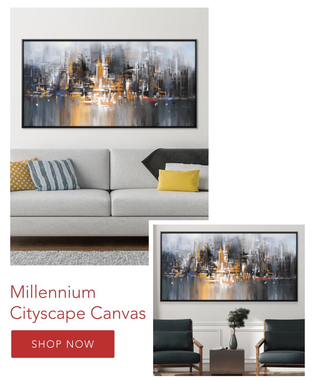 Millennium Cityscape Canvas