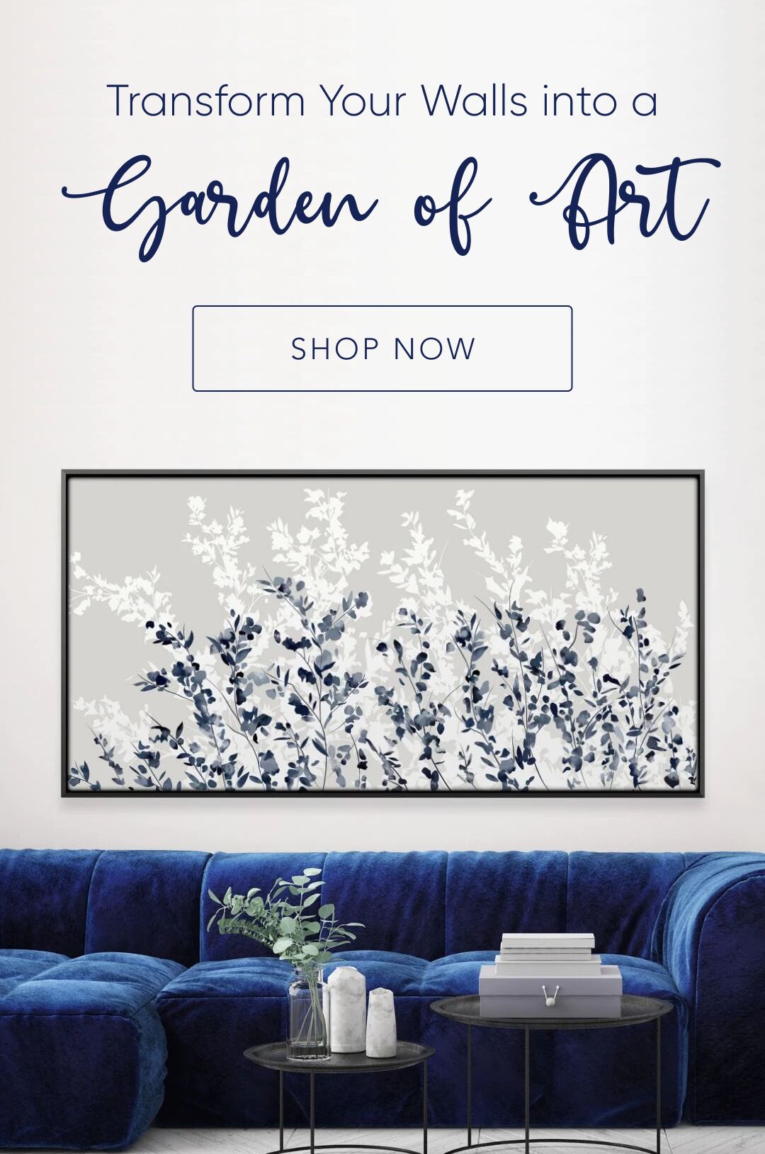 Transform Your Walls into a Garden of Art