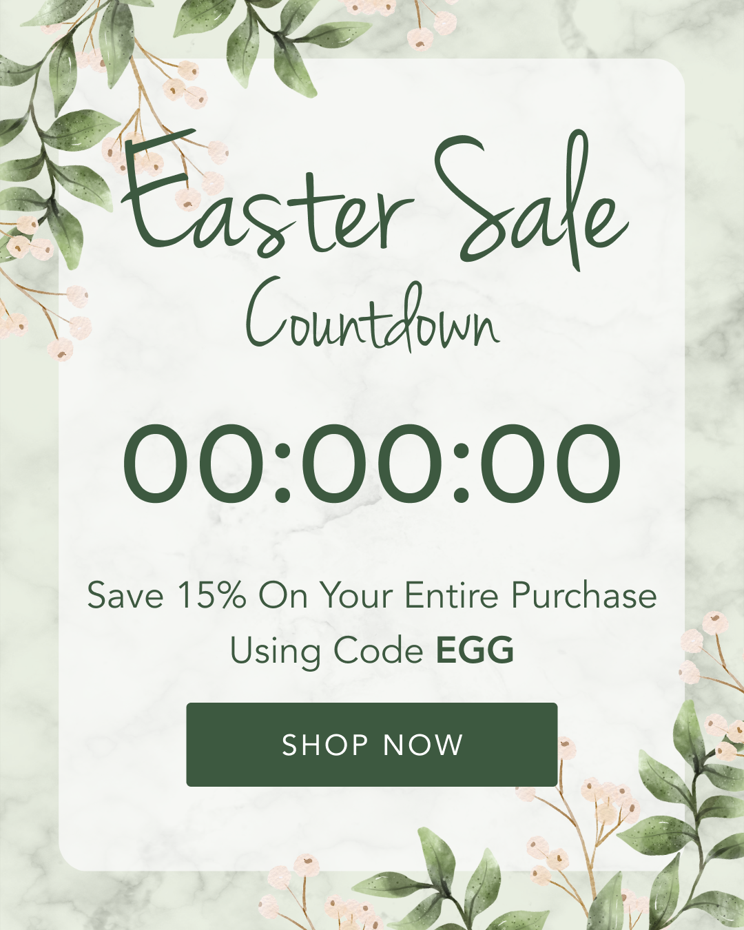 Easter Sale Countdown