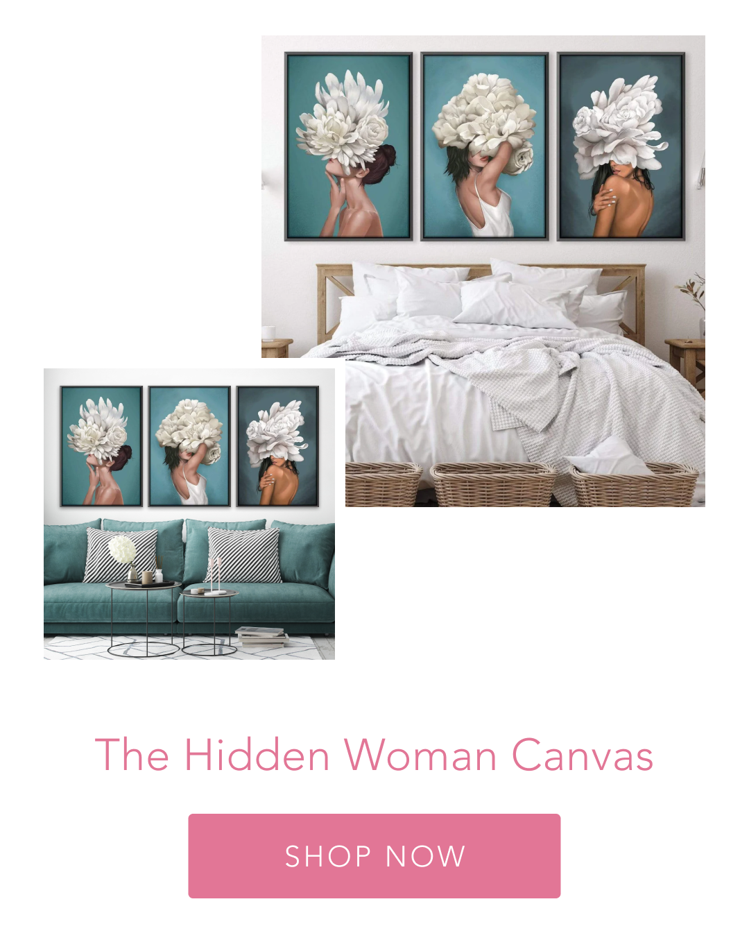 Hidden Woman canvas