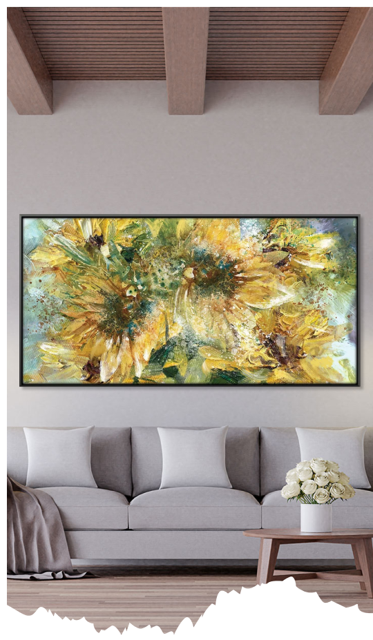 Sunflower Whirlwind