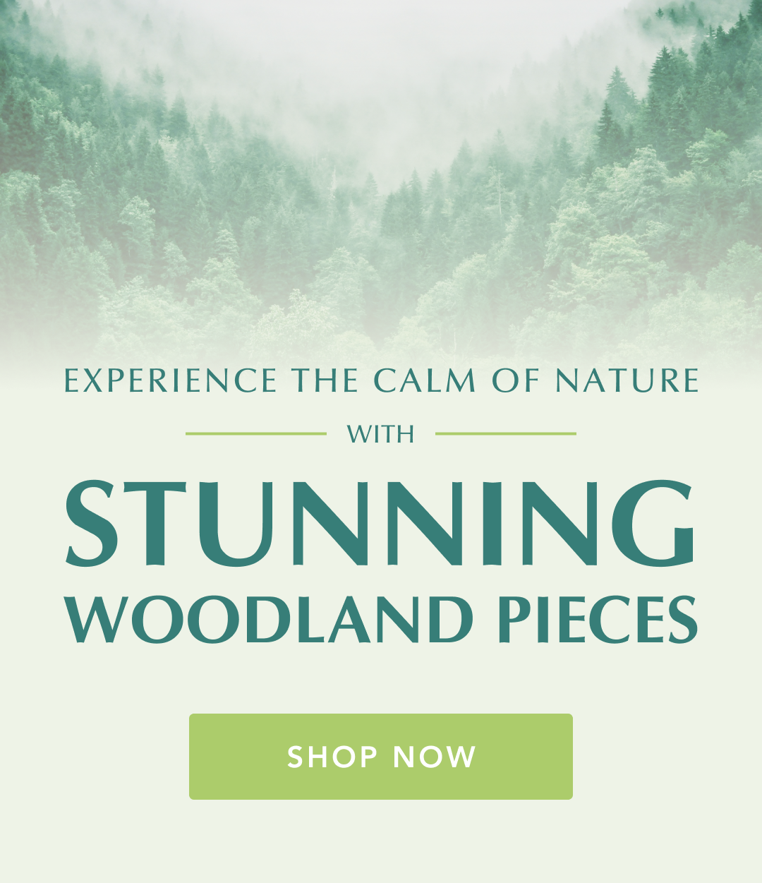 Experience the Calm of Nature with Stunning Woodland Pieces