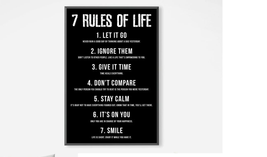 7 rules of life