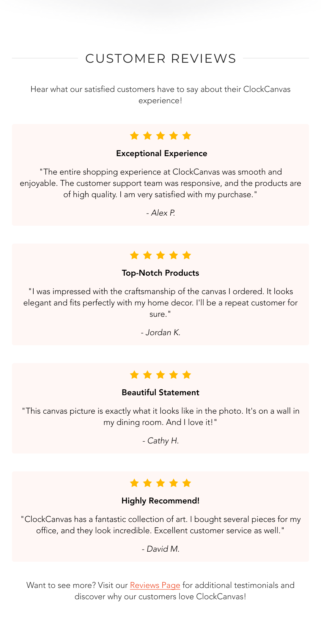 Customer Reviews