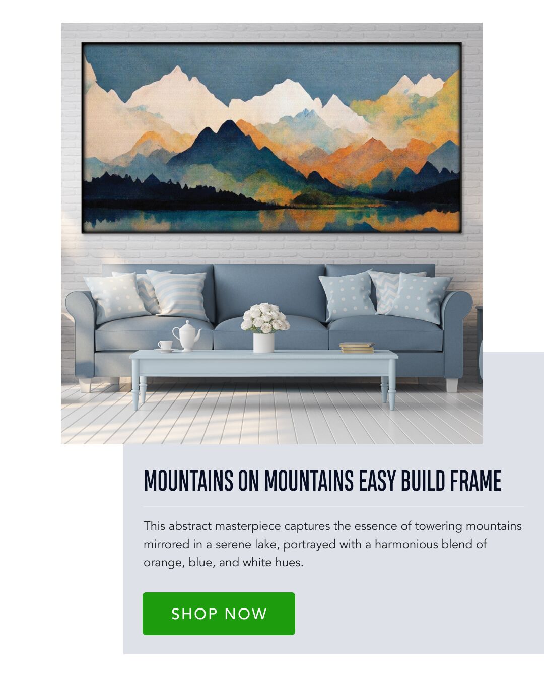 Mountains on Mountains Easy Build