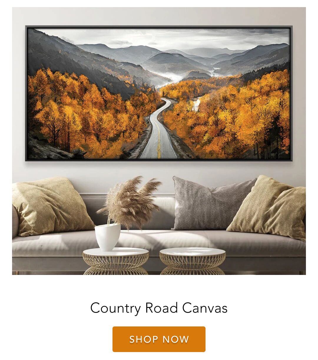 Country Road Canvas