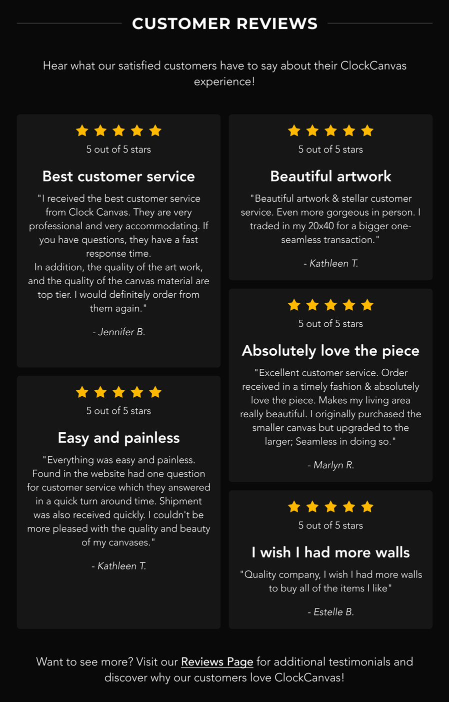 Customer Reviews