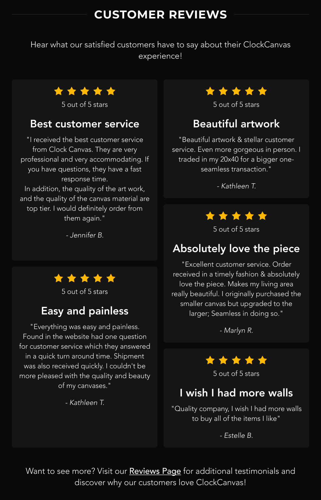 Customer Reviews