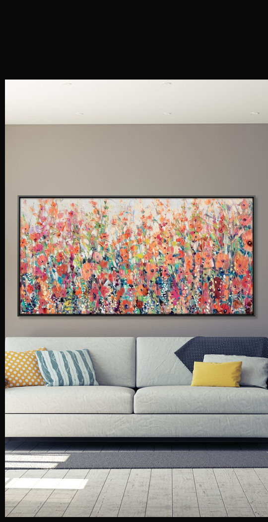 Garden of Flowers Canvas