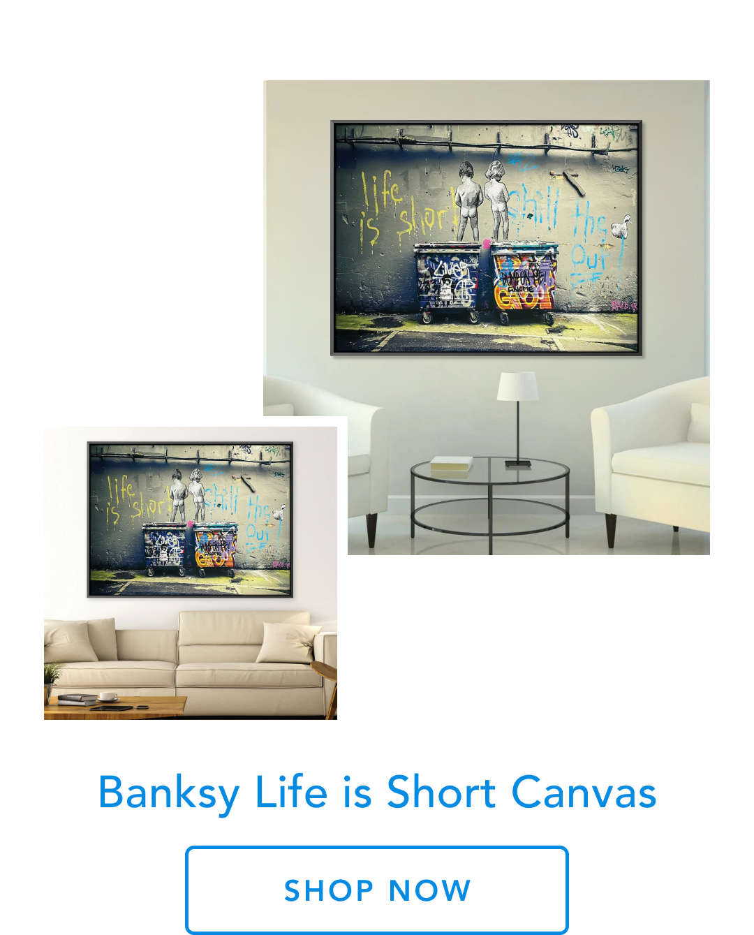 Banksy Life is Short