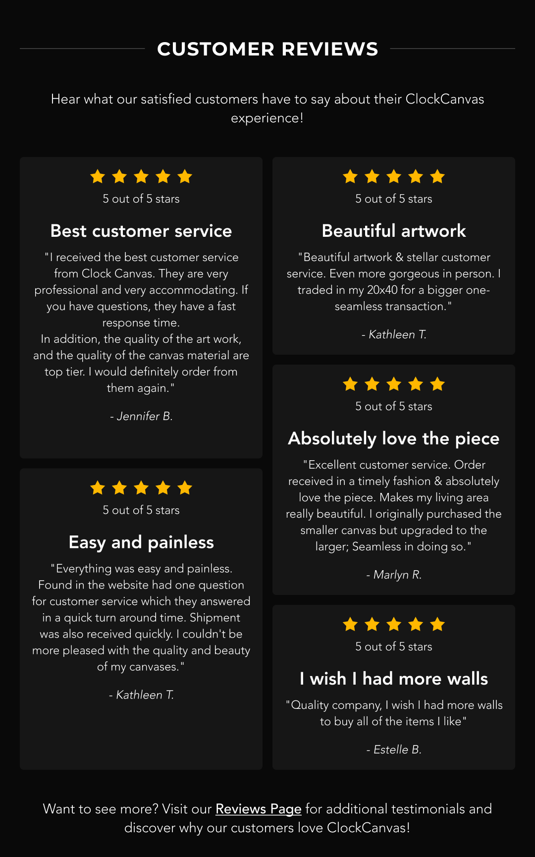 Customer Reviews