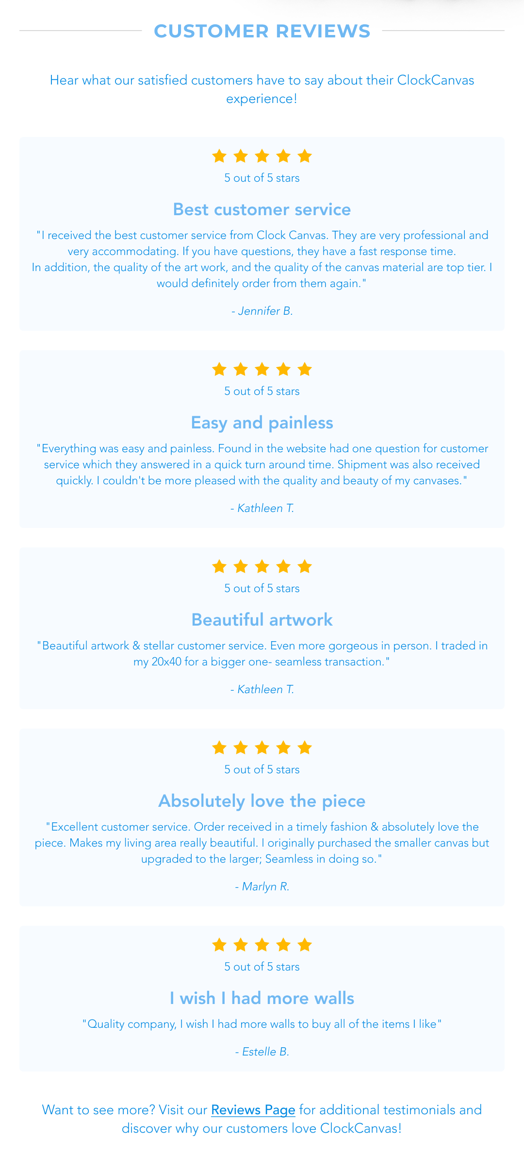 Customer Reviews