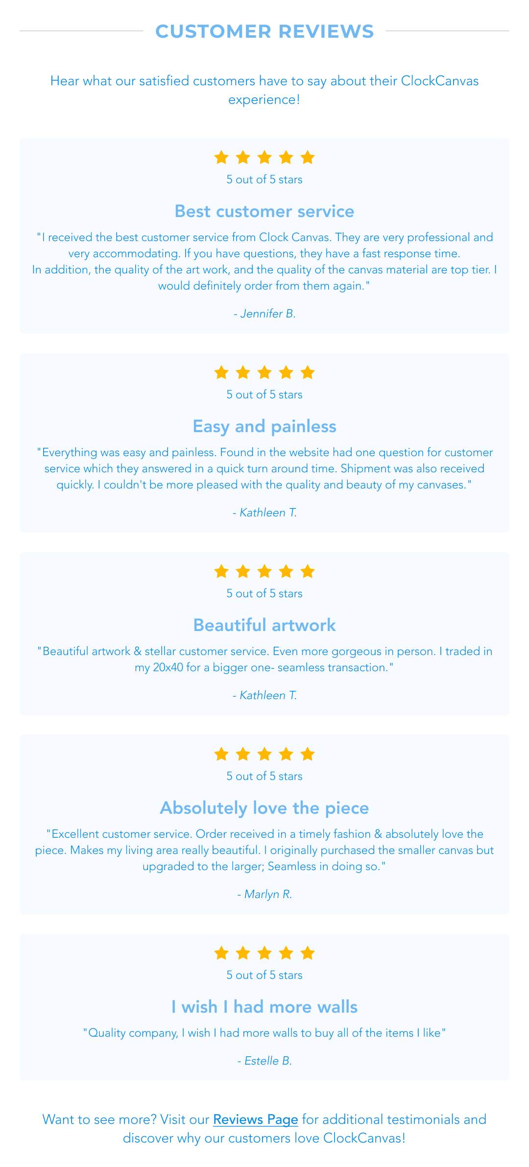 Customer Reviews