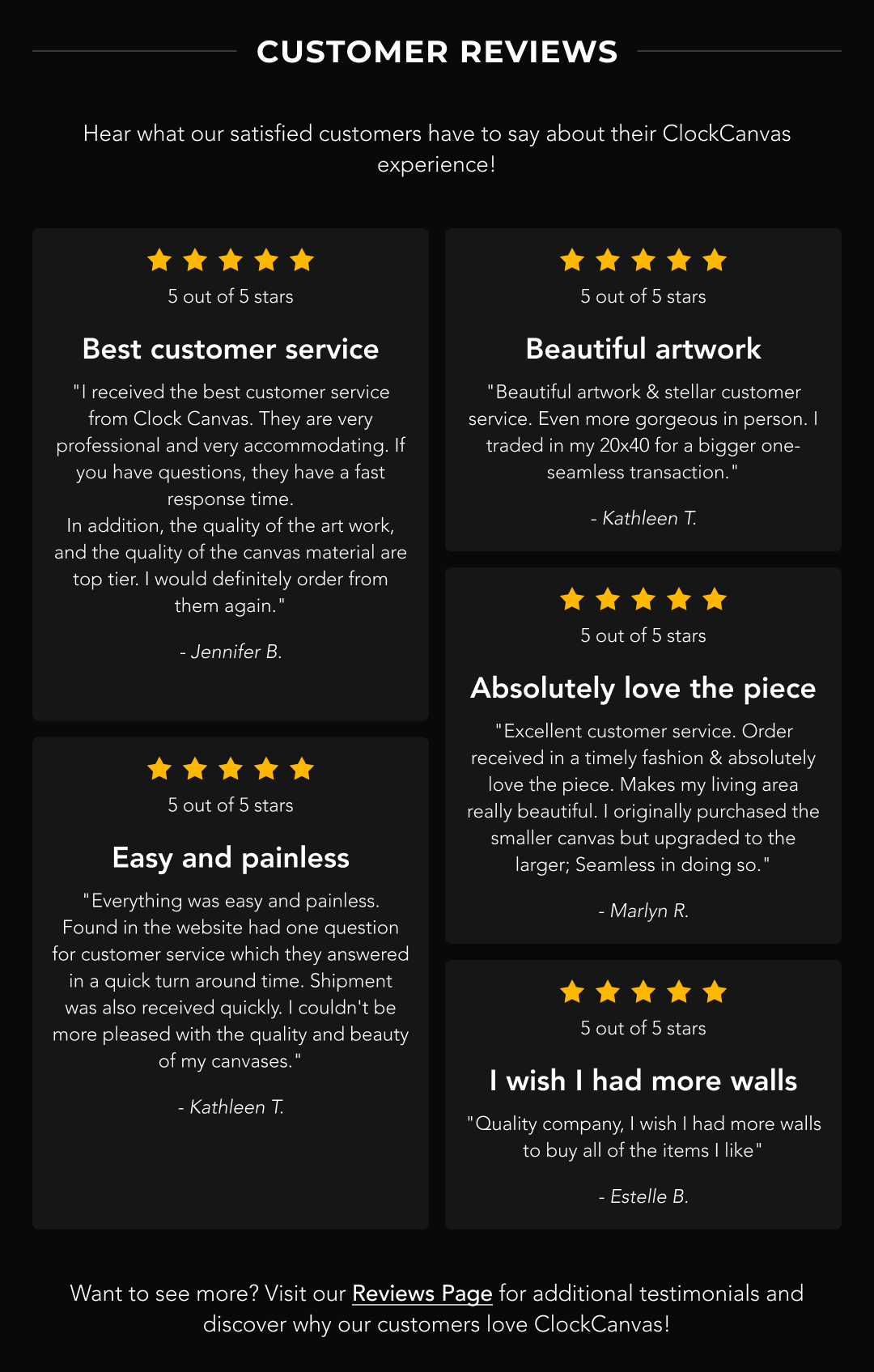 Customer Reviews