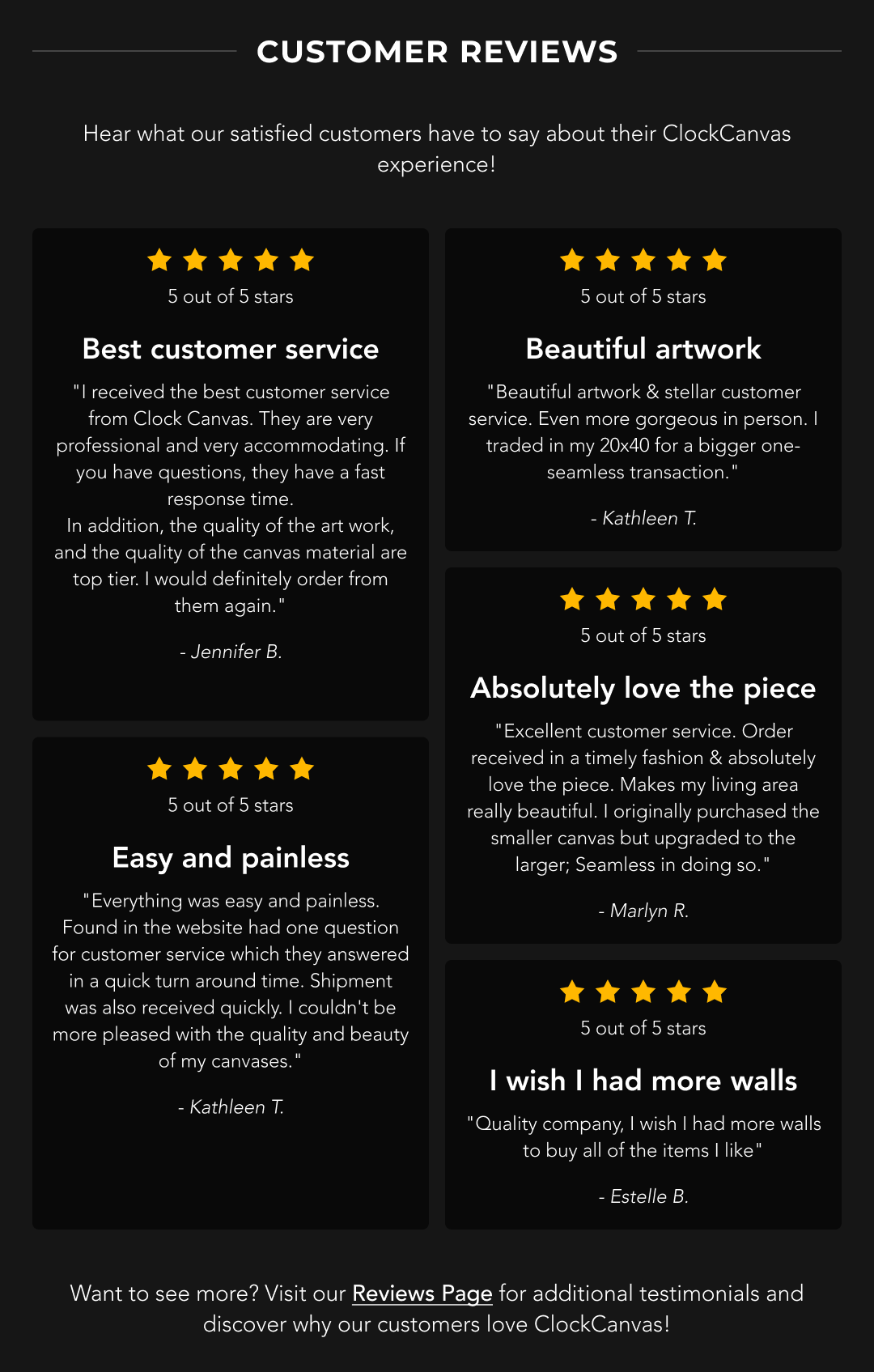 Customer Reviews