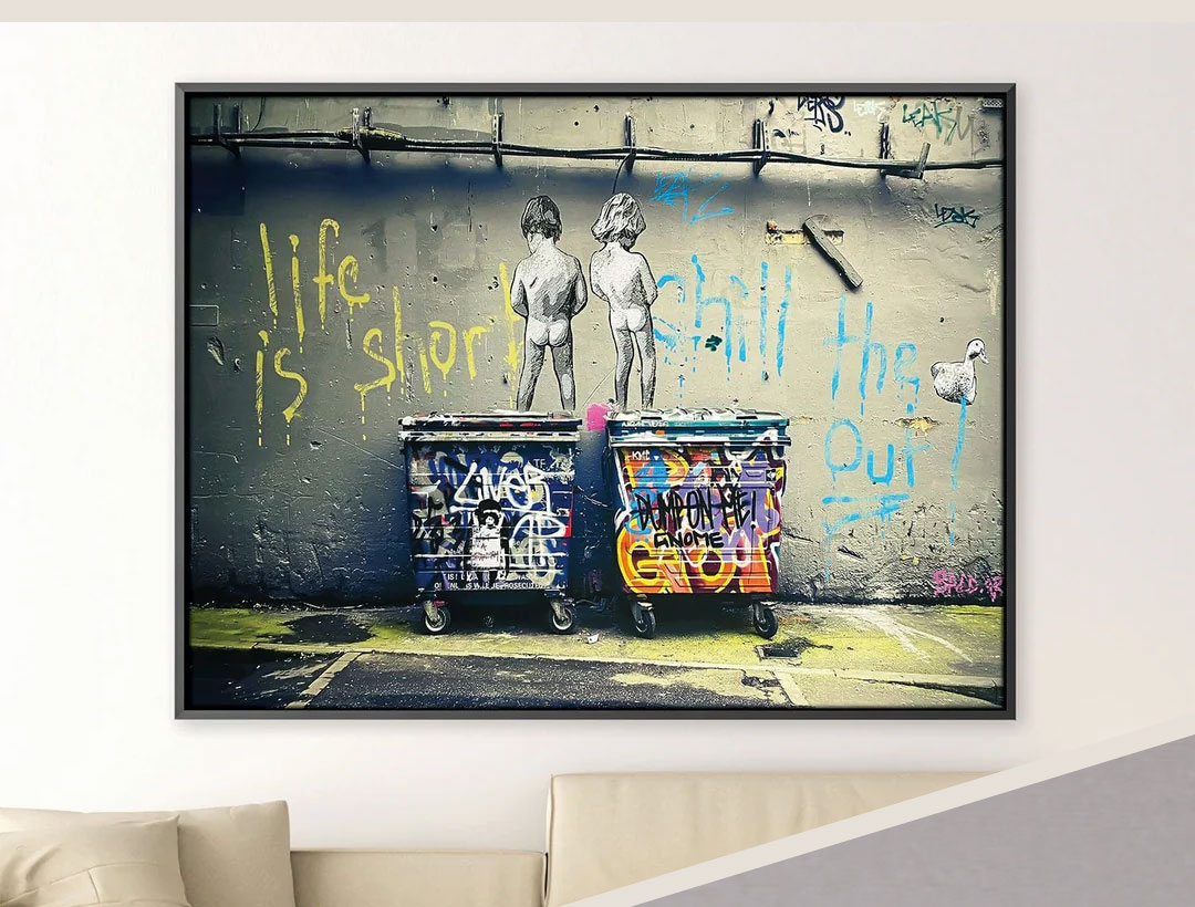 Banksy Life is Short