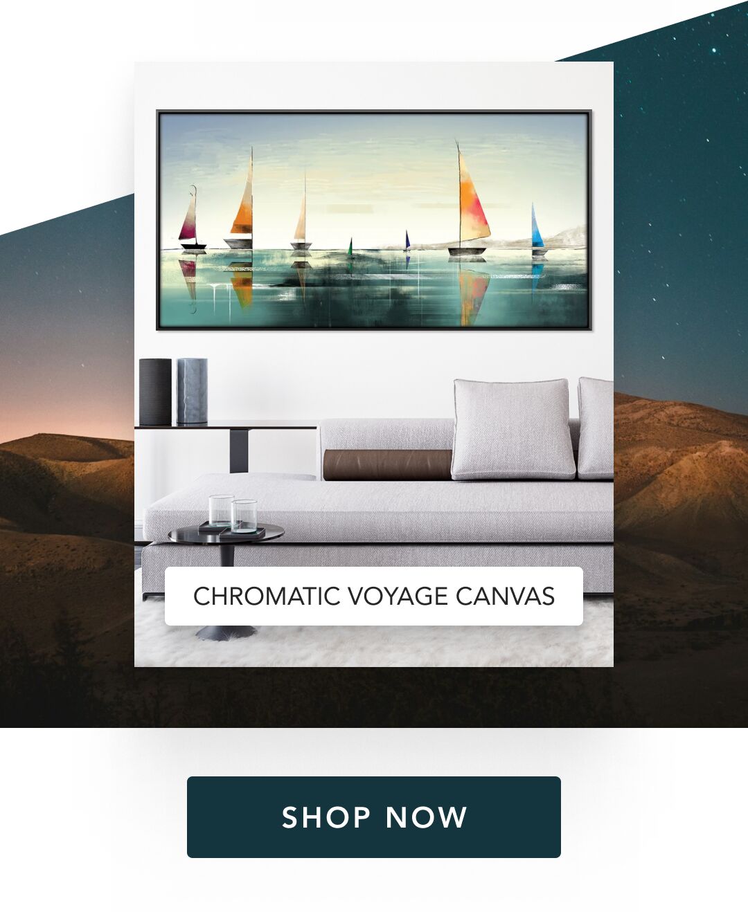 Chromatic Voyage Canvas