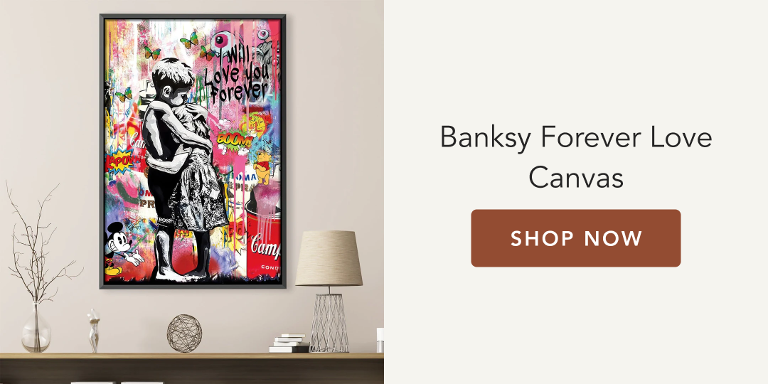 Banksy Forever Love