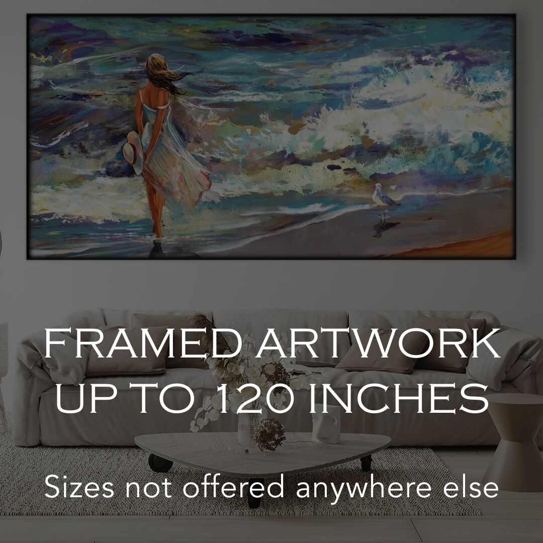 Framed Artwork up to 120 inches