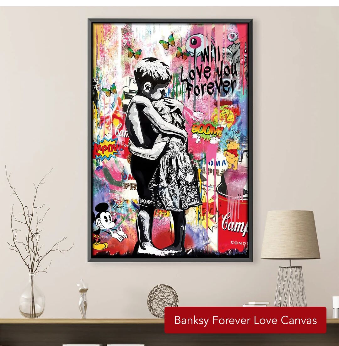 Banksy Forever Love